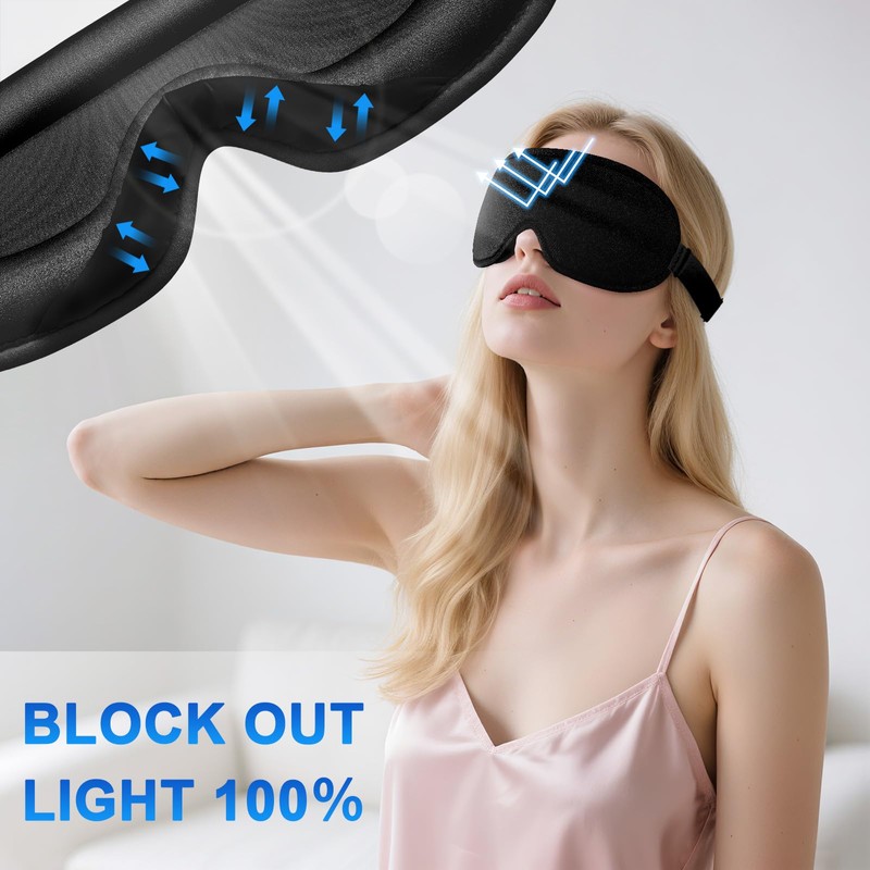Sleep Mask for Side Sleeper Men Women | Zero Eye