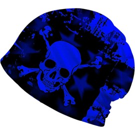 Jemis Printed Stretch Slouchy Multi-Functional Headwear for Hats Beanie Cap and Scarf (US, Alpha, One Size, X-Large, Open Top -004-12PX)