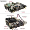 Geekworm para almacenamiento Raspberry Pi 4 SATA, X825 V2.0 2.5
