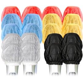 Microphone Cover, Disposable, Non-woven Fabric, For Lectures, Splash Prevention, Noise Prevention, Noise Prevention, Dustproof, For Karaoke Microphone, 25 Pairs Mix, 5 Colors, Windproof, Microphone
