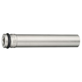 TONE 4NV-17L150 Ultra Long Socket for Impacts, 0.5 inch (12.7 mm) Insertion Angle (1/2 mm), Double Side Width: 0.7 inches (17 mm)
