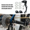 Zreneyfex Mountain Bike Chain Guide, Aluminium Alloy Black MTB Chain