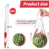 30 Packs Watermelon Hammock Mesh Bags-2 Colors Melon Hanging Net