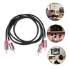 Gatuida 1m Male Stereo Cable for Gaming Consoles to Audio