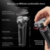 SEJOY Cordless Razor Rotary Waterproof Electric Shaver Pop-Up Trimmer Wet