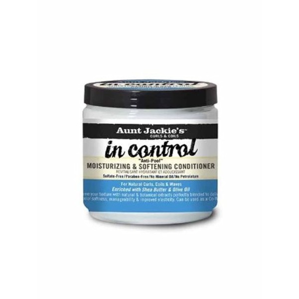'Aunt Jackie's in Control 9oz – "Anti – Poof Moisturizing & Softening Conditioner by Aunt Jackie's