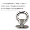 4 Pcs Track Mounting Retaining Eyelets, Stainless Steel Kayak Track