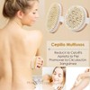 4pcs Cepillo Corporal De Cerdas Natural Exfolia Piel Muerta