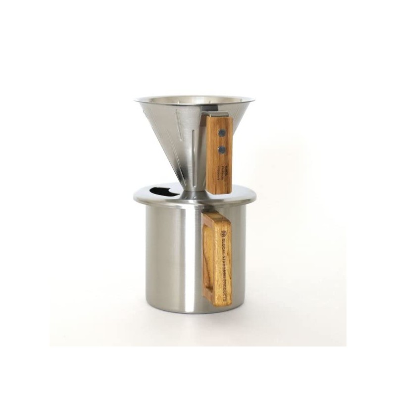 GLOCAL STANDARD PRODUCTS TSUBAME M&W Dripper 2.0 / SUS Silver