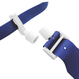 Champion Sports 42" Pop Flag Football Belts - Blue