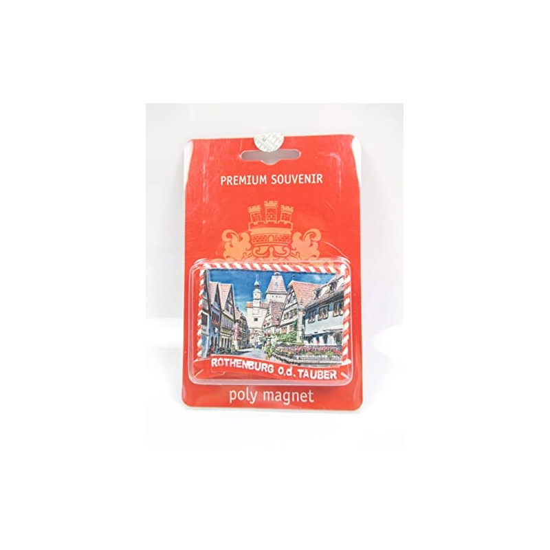 Rothenburg ob der Tauber Premium Magnet Poly Souvenir Germany (25)