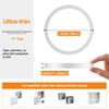 slochi 7 Inch Flush Mount Ceiling Light Fixtures, 3000k/4500k/6000K 3