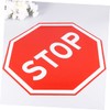 Tofficu 1pc Stop Traffic Sign Road Sign for Use Vintage
