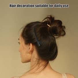 HAKIDZEL Metal Duckbill Hair Clips 3-Pack 5.11 Inch Non-Slip Hair Clamps for Women Girls Sectioning Curling Styling Accessories