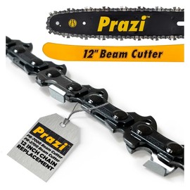 Prazi 12" Beam Cutter Chain - Replacement Chain for Prazi 12" Attachment, Circular Saw Accessories, Sharp & Versatile, USA-Based Small Business – Model P7020