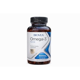 Biovea | Omega 3 de Anchoa Salvaje 1000 Mg | Alta Pureza y Absorci?n | Apoya Coraz?n, Cerebro y Salud General | 90 C?psulas Blandas | 90 cápsulas blan