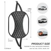 BWBWND Car Headrest Cover, Soft Leather Auto Seat Head Rest
