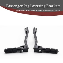 Passenger Peg Lowering Brackets Fit for 2023-2024 REBEL CMX300 / CMX500
