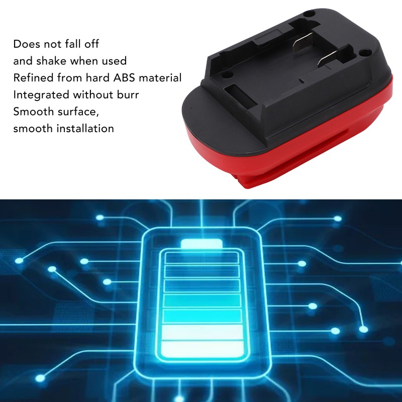 18V Battery Adapter Integrated ABS Burr Free Closely Fitting Battery