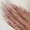 24pcs Almond False Nails - Press on Nails Medium Length