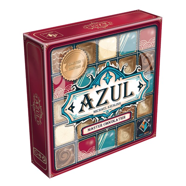 Azul Master Chocolatier Board Game - Craft the Ultimate Chocolate Selection! Tile-Placement Strategy Game for Kids and Adults, Ages 8+, 2-4 Players, 30-45 Minute Playtime, Made by Next Move Games