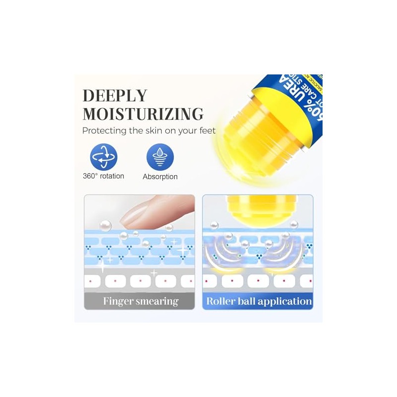 Crema Hidratante Y Antigrietas Para Pies Con 60 De Urea,