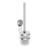 EISL mounting, without drilling, wall, set, hanging, toilet brush holder, chrome, Stainless Steel Plastic, 37cm Höhe