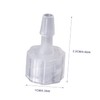 8pcs hose connector lock barb adapter lure hose adapter lock