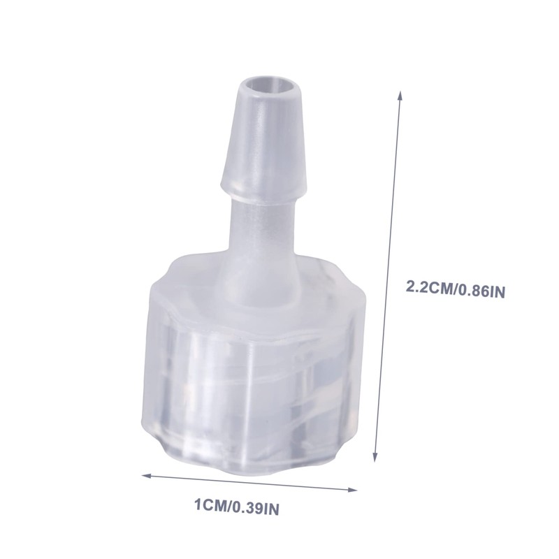 8pcs hose connector lock barb adapter lure hose adapter lock