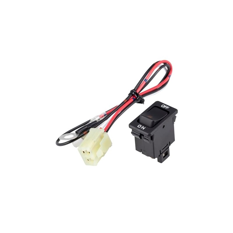 Ihara Electronics Industry IS-510 Car Seesaw Switch LED Illuminated [ON-OFF]