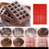 Launer Molde Silicona Wafflera 4 Cavidades Repostería Waffles 2 Pza