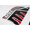 Tankpad Motorcycle Compatible with Honda 750 Transalp Black Grey X509203VA