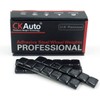 CKAuto 1/2oz, 0.5oz, Black, Adhesive Stick on Wheel Weights, 63oz/Box,