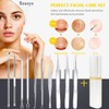Boxoyx Blackhead Remover Tool, Boxoyx 10 Pcs Professional Pimple Comedone