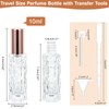 Beomeen 10ML Perfume Travel Refillable Spray Bottles 5Pcs Set, Mini