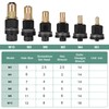 Rivet Nut Tool Head Set M3/M5/M6/M8/M10 Rivet Nut Tool for