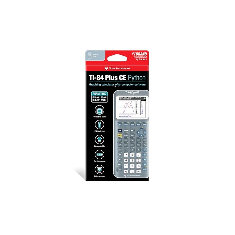 Calculadora gráfica TI-84 Plus CE, escarcha fractal
