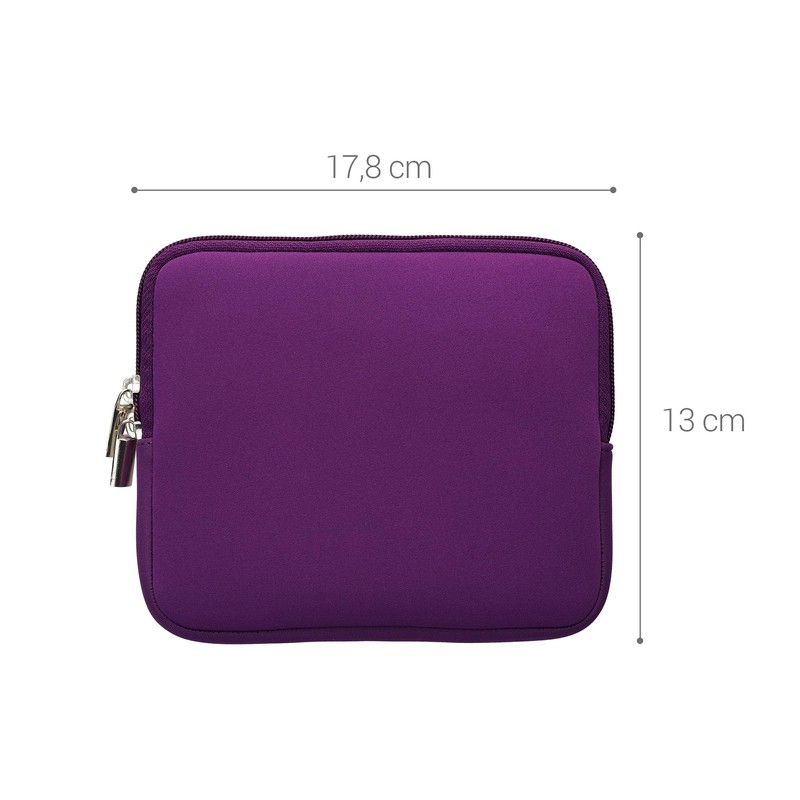 kwmobile Protective Case for eReaders Neoprene Purple 17.5 x 14.7