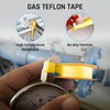 TAPEWELL Yellow Gas Teflon Tape, Pipe Thread Sealant, 260" Length