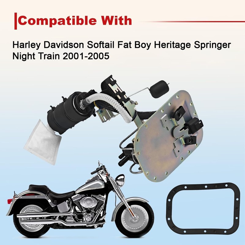 75132-01D Fuel Pump Fits for Harley Softail Fat Boy Heritage