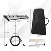 MEDIMALL 30-Note Glockenspiel Bell Kit, Xylophone Bell Percussion Instrument Set
