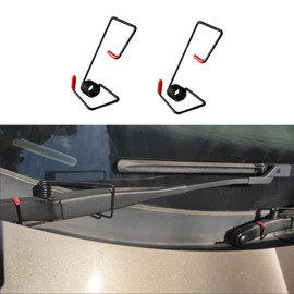 DWARFOO 2PCS Windshield Wiper Arm Pressure Spring Booster, Wiper Arm Pressure Spring, Enhance Wiper Performance, Automotive Accessories Improved Visibility in Rain/Snow Universal for Car (2PCS)