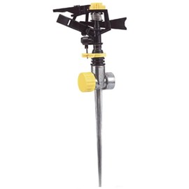 Green Thumb 933ZSGT 3200 sq ft Impulse Pulsating Lawn Sprinkler with Metal Spike Base - Pack of (3)