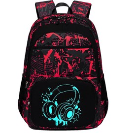 CAMTOP School Backpack for Boys Kids Bookbags Cool Camo Prints Elementary School Bags Travel Back Pack