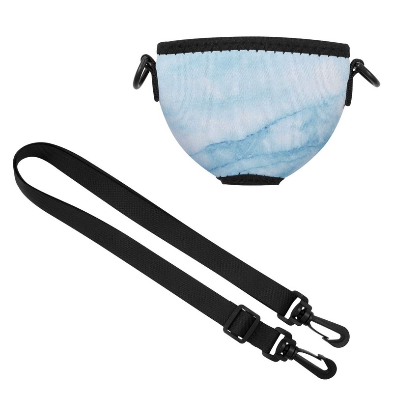 Beautyflier Wine Glass Insulator/Drink Holder/Neoprene Sleeve with Adjustable Neck Strap