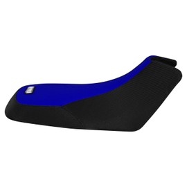 Enjoy Mfg Seat Cover - Compatible with Yamaha 2021-2024 Grizzly 90/2025 Grizzly 110 Gripper seat Cover #508 (Black Sides/Blue top Standard)