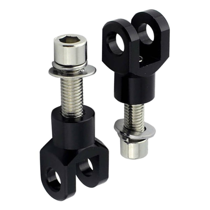 Riloer 2x Footrest Support Mount Clevis Compatible with Harley Most