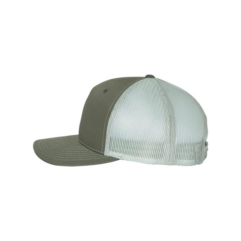 Richardson Trucker Cap Adjustable Beetle/ Quarry