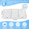 P&P CHEF Cooling Baking Rack Pack of 2, Stainless Steel