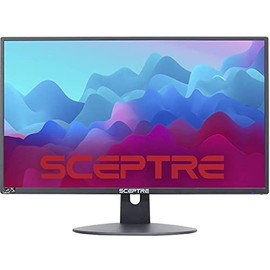 Sceptre 20 inch LED Monitor 1600 x 900 HD+ 75Hz HDMI VGA Build-in Speakers, 99% sRGB Wall Mount Ready Black 2021 (E205W-16003RTT)
